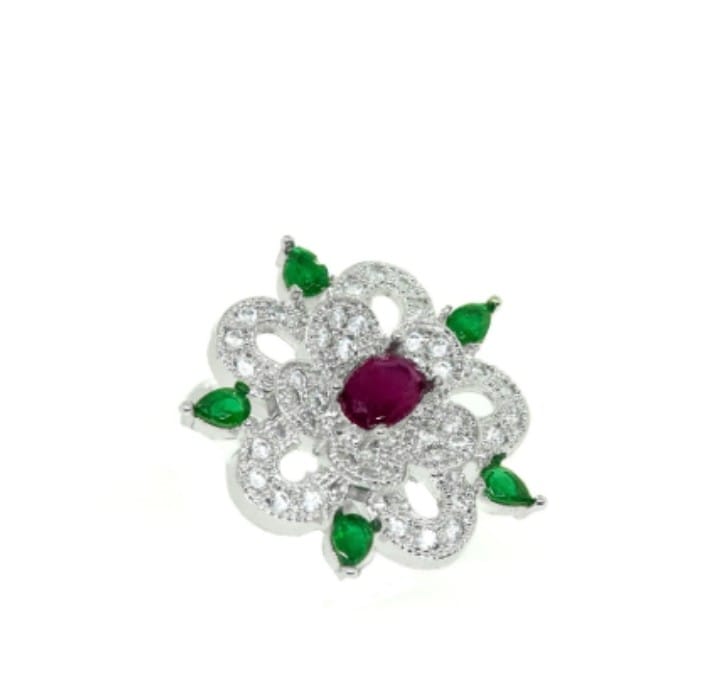 COCKTAIL FLOWER RING